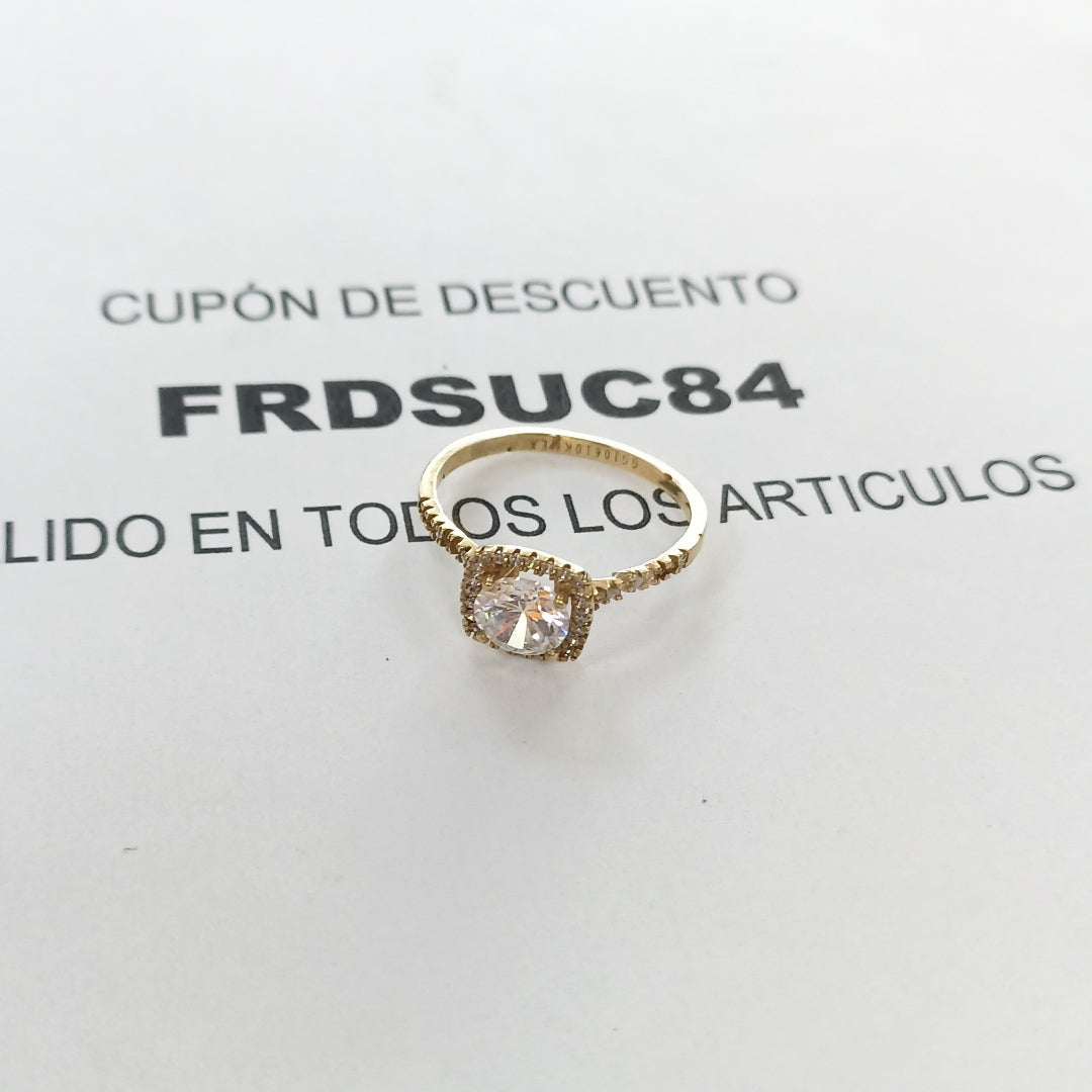 ANILLO ORO 10 K 2.1 GRMS (SEMINUEVO)