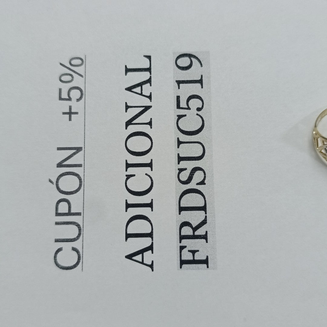 ANILLOS CON ESTRELLA CELTA 14K TALLA 6.5 2.2 GR (NUEVO)