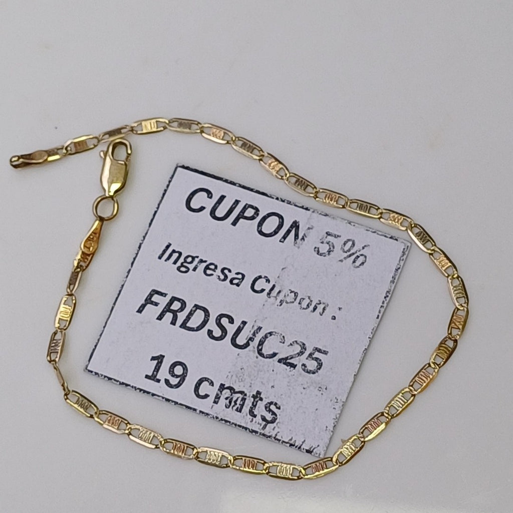 PULSERA ORO 14 K 1,90 GRMS (SEMINUEVO)