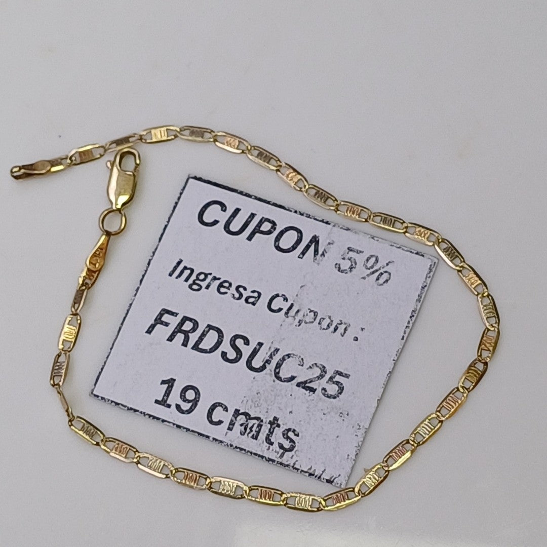 PULSERA ORO 14 K 1,90 GRMS (SEMINUEVO)