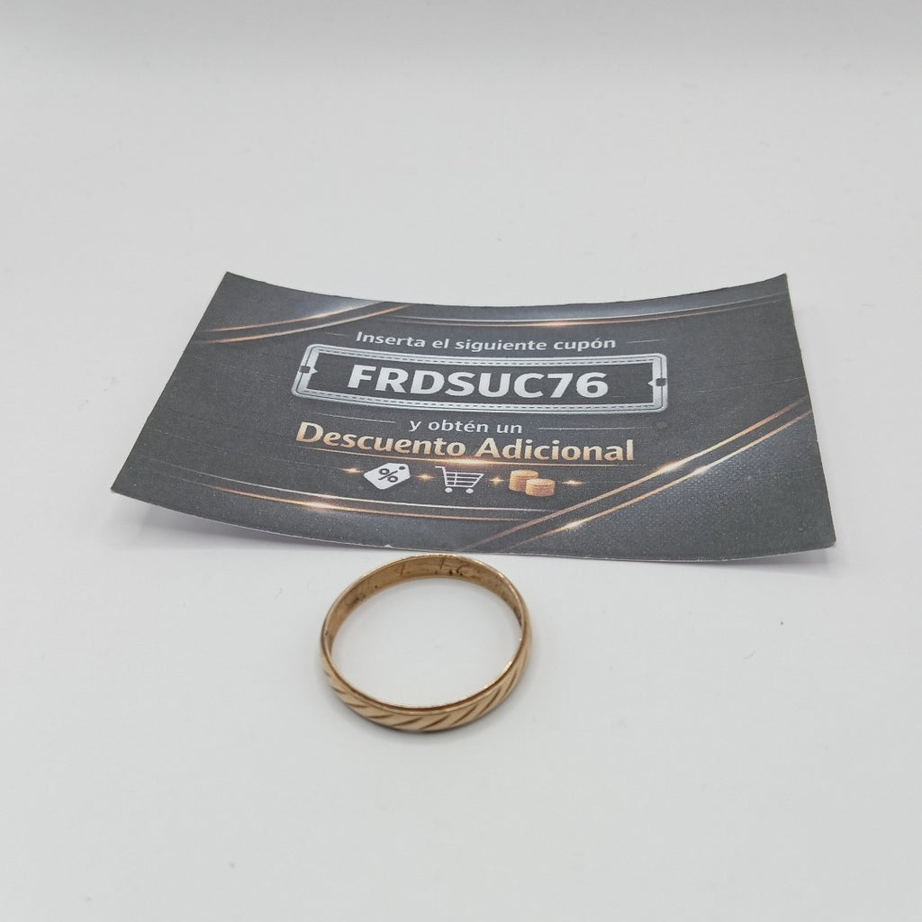 ARGOLLA ORO 14 K 1.8 GRMS (SEMINUEVO)