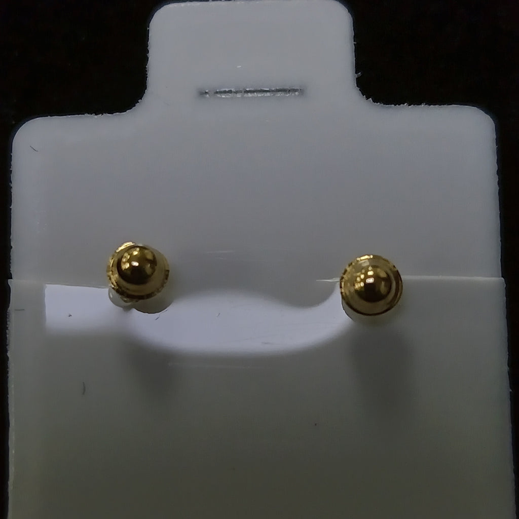 BROQUELES BROQUEL FIG CORAZON C CIRCONIA 14K 0.2603 GR (NUEVO)