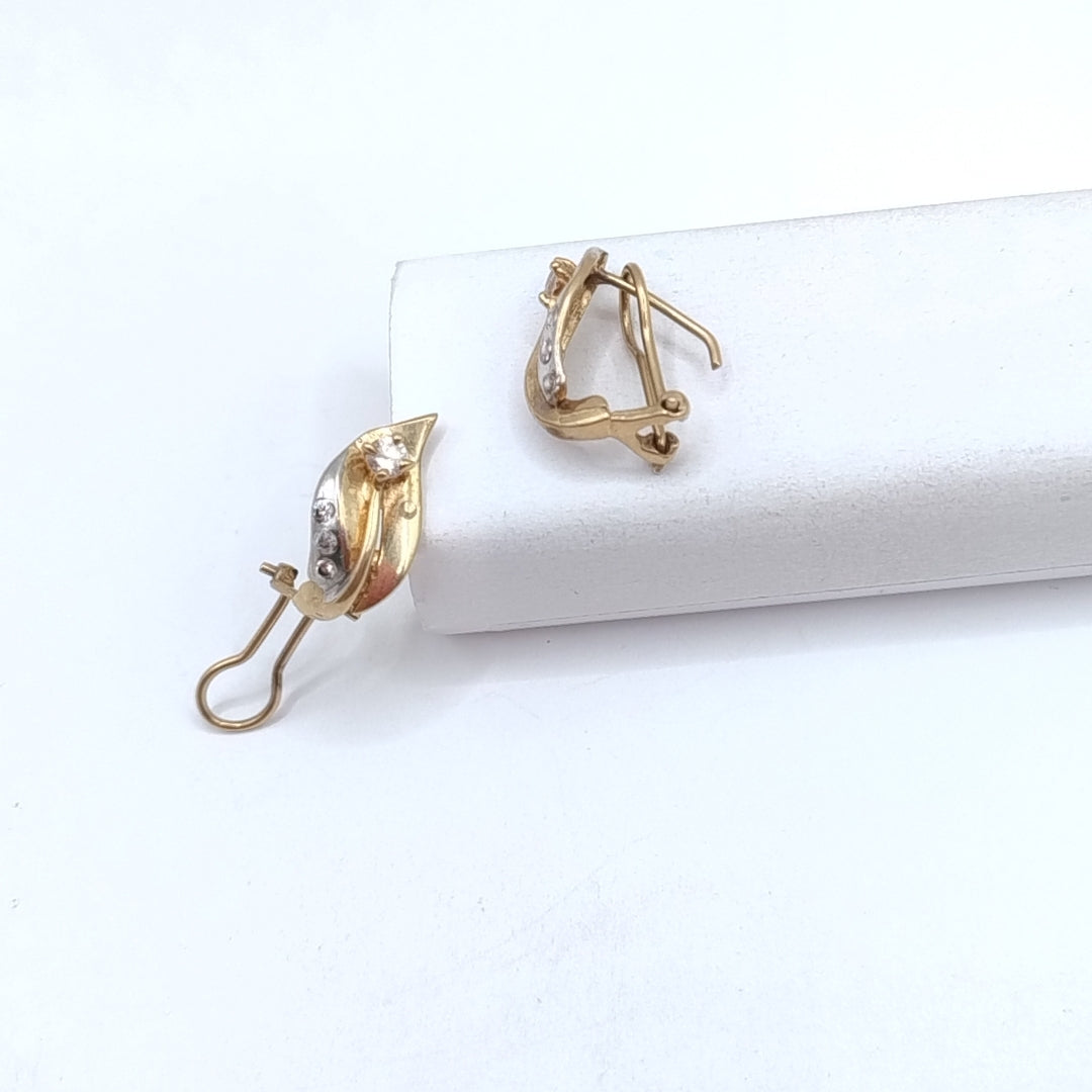 ARETES PAR ORO 10 K 2.5 GRMS (SEMINUEVO)