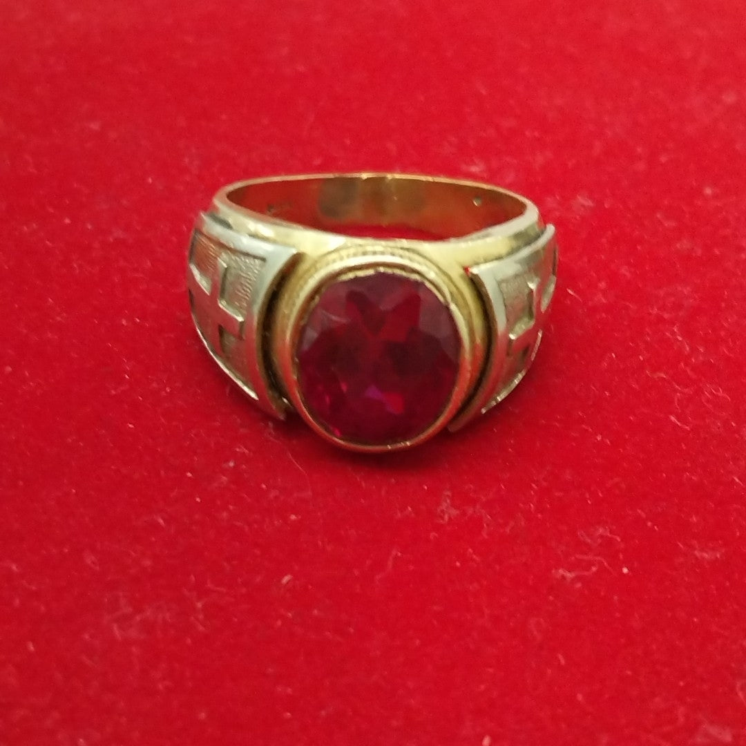 ANILLO ORO 14 K 8.6 GRMS (SEMINUEVO)