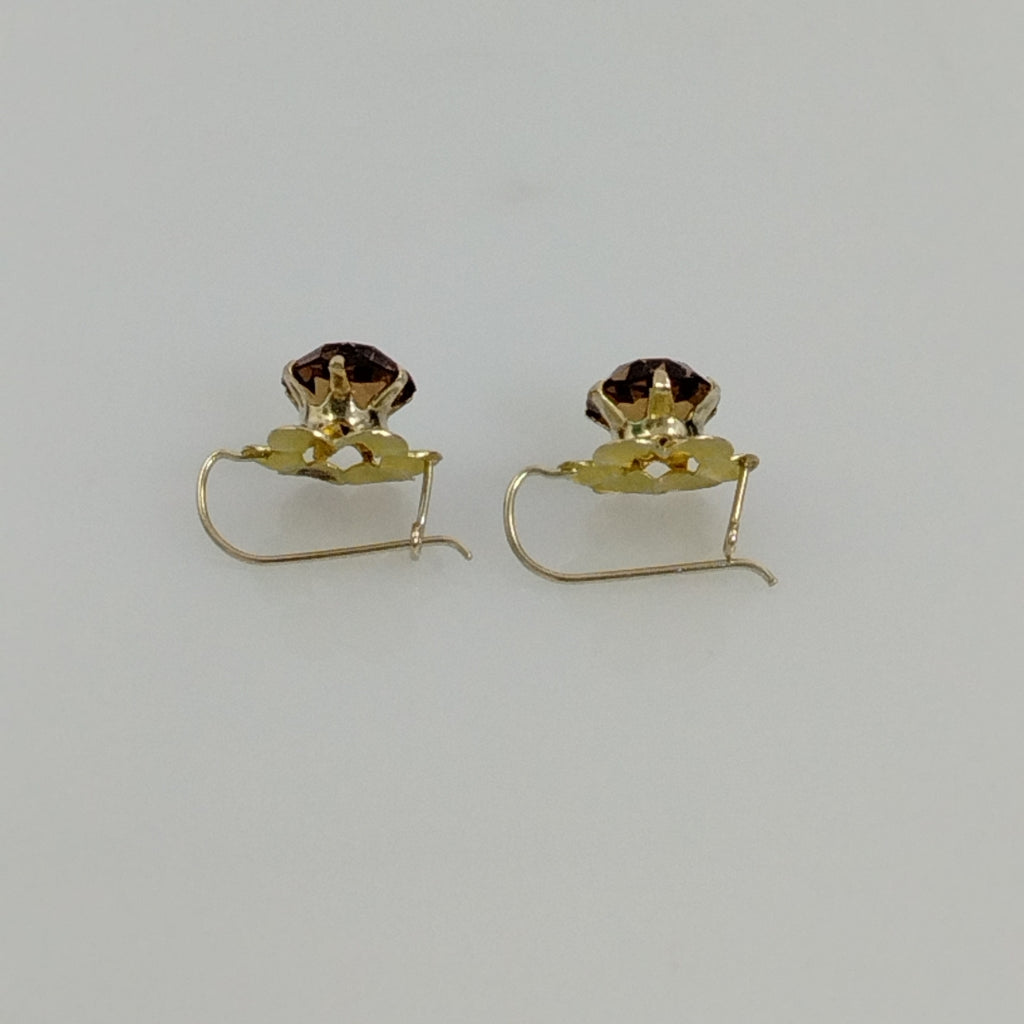 ARETES PAR ORO 8 K 1.9 GRMS (SEMINUEVO)