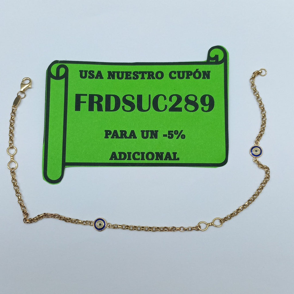 PULSERA ORO 14 K 2,60 GRMS (SEMINUEVO)