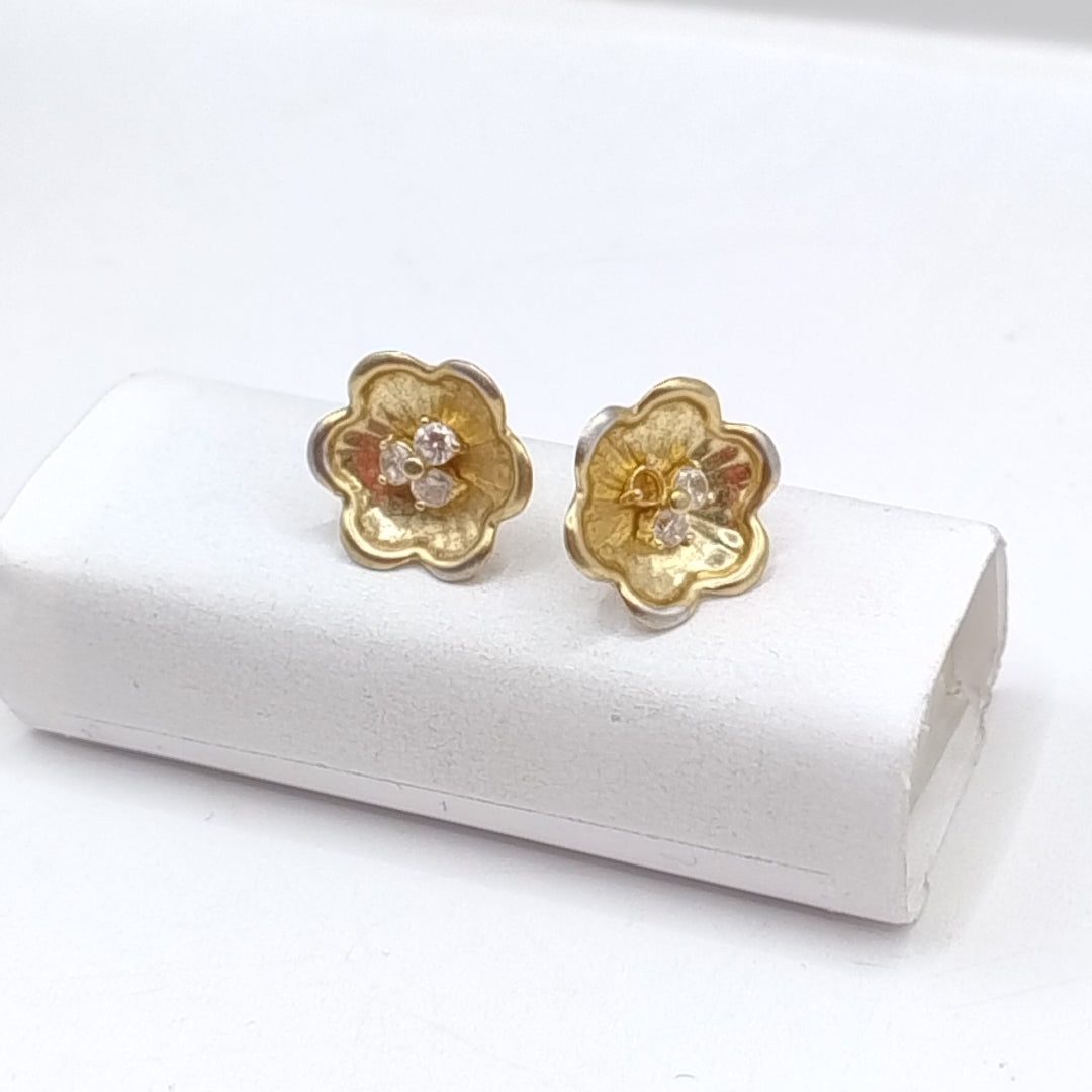 BROQUELES PAR ORO 14 K 2.1 GRMS (SEMINUEVO)