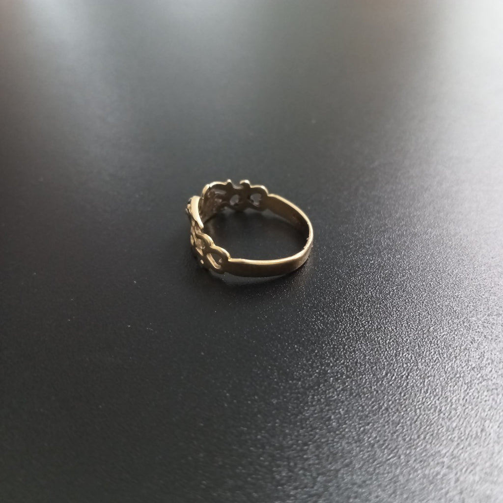 ANILLO ORO 14 K 2,00 GRMS (SEMINUEVO)
