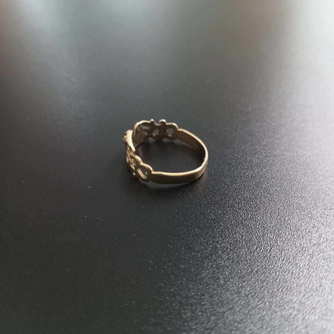 ANILLO ORO 14 K 2,00 GRMS (SEMINUEVO)