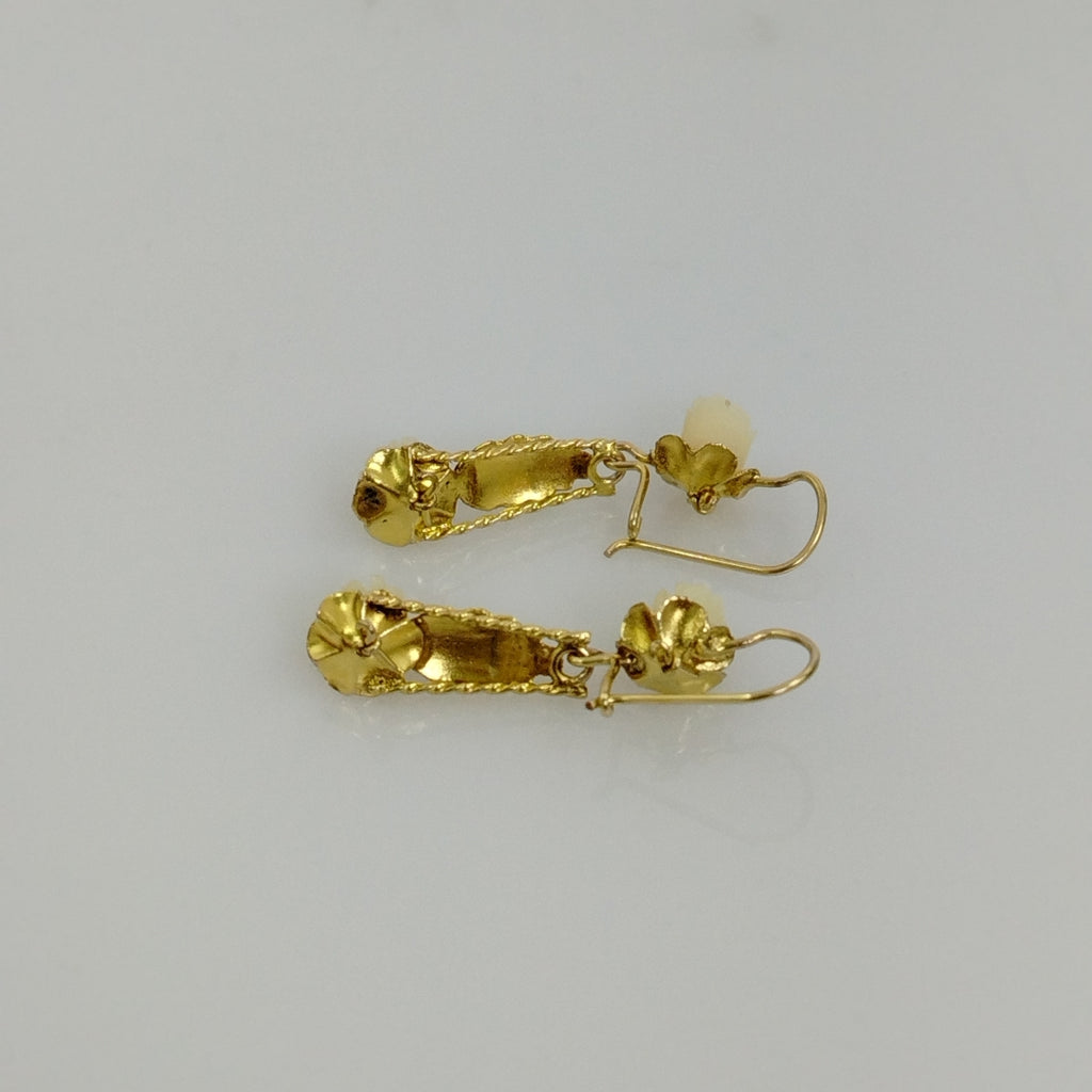 ARETES PAR ORO 10 K 4.8 GRMS (SEMINUEVO)