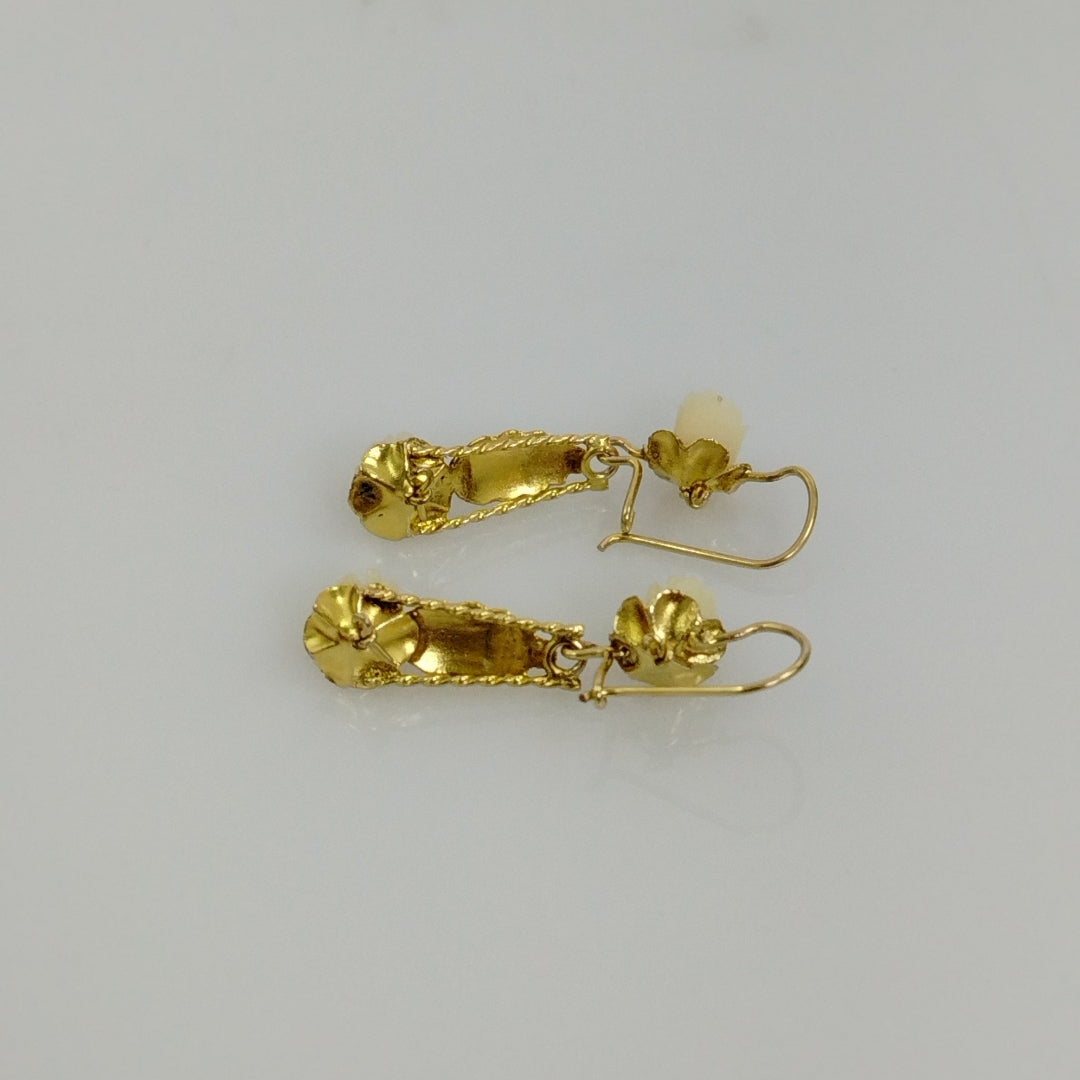 ARETES PAR ORO 10 K 4.8 GRMS (SEMINUEVO)