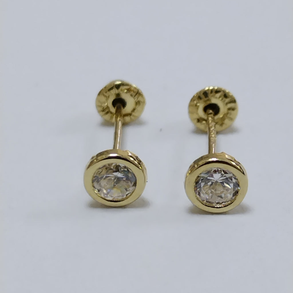 BROQUELES BROQUEL C CIRCONIA 14K 0.1501 GR (NUEVO)