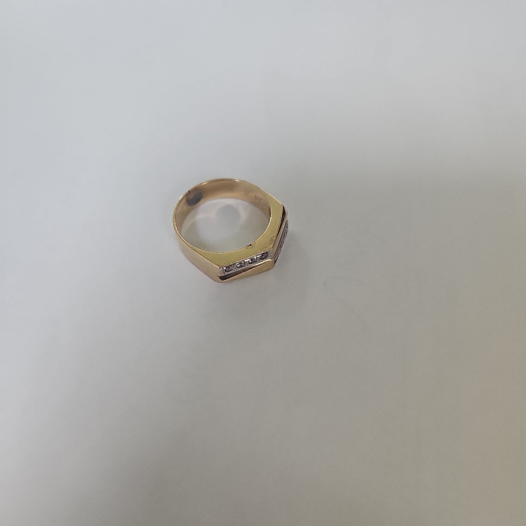 ANILLO ORO 14 K 8 GRMS (SEMINUEVO)