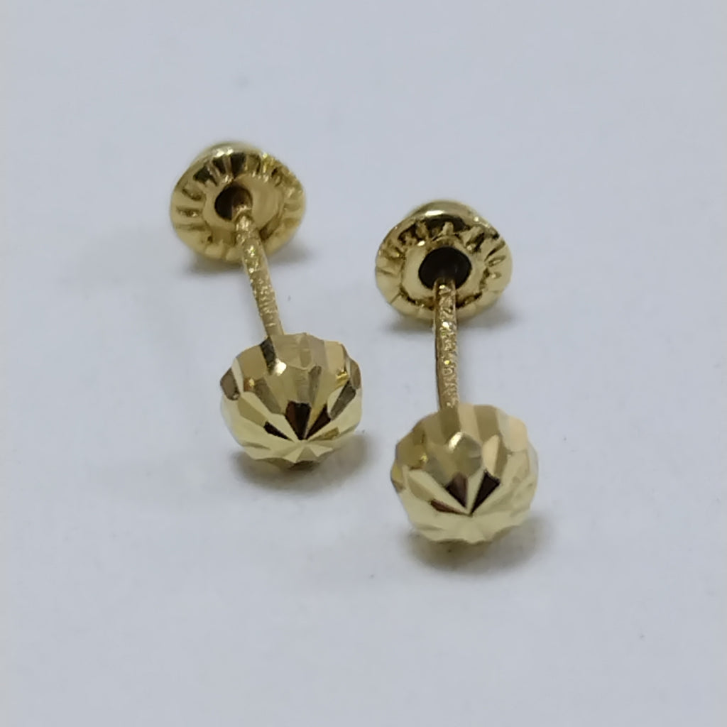 BROQUELES BROQUEL FIG HONGO 14K 0.17 GR (NUEVO)