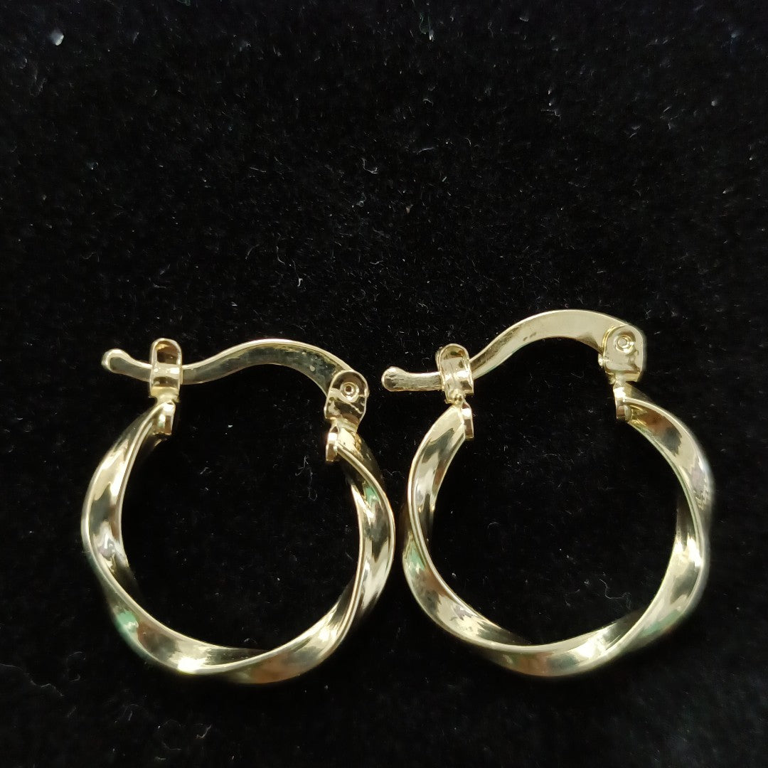 ARETES ARRACADAS TORZAL 14K 1.1 GR (NUEVO)