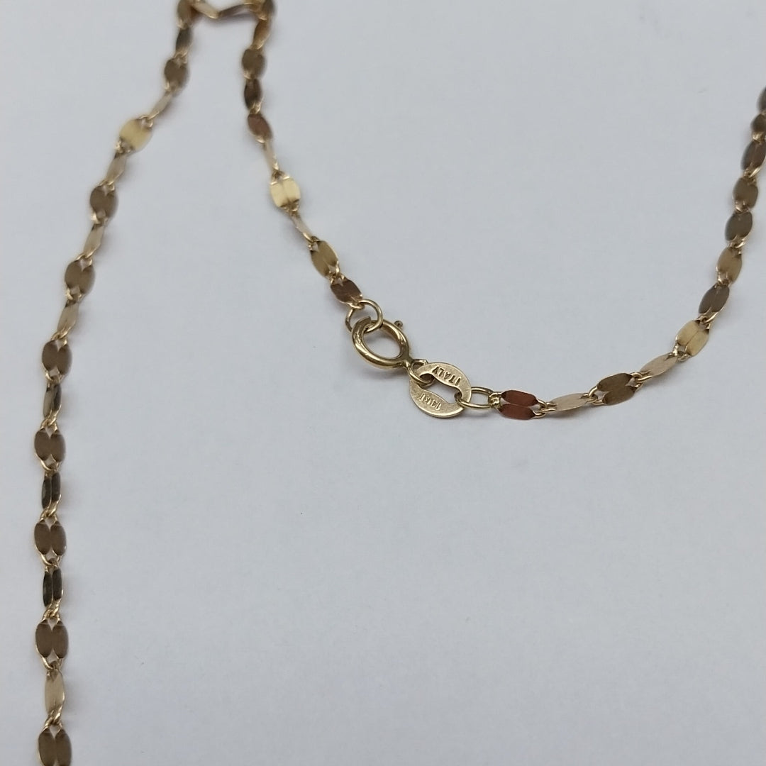 CADENA ORO 14 K 1.7 GRMS (SEMINUEVO)