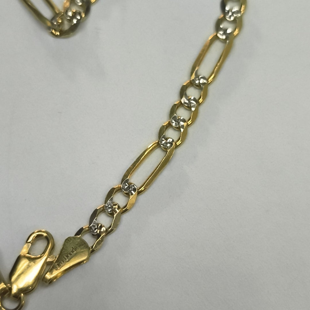PULSERA 3X1 14K 21 CM 4.5 GR (NUEVO)