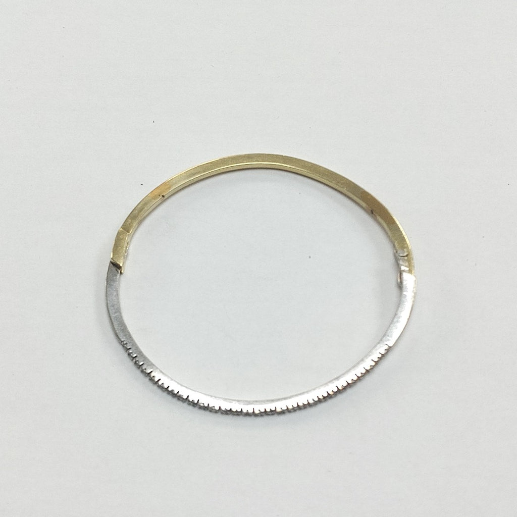 PULSERA RIGIDA ORO 14 K 10.6 GRMS (SEMINUEVO)