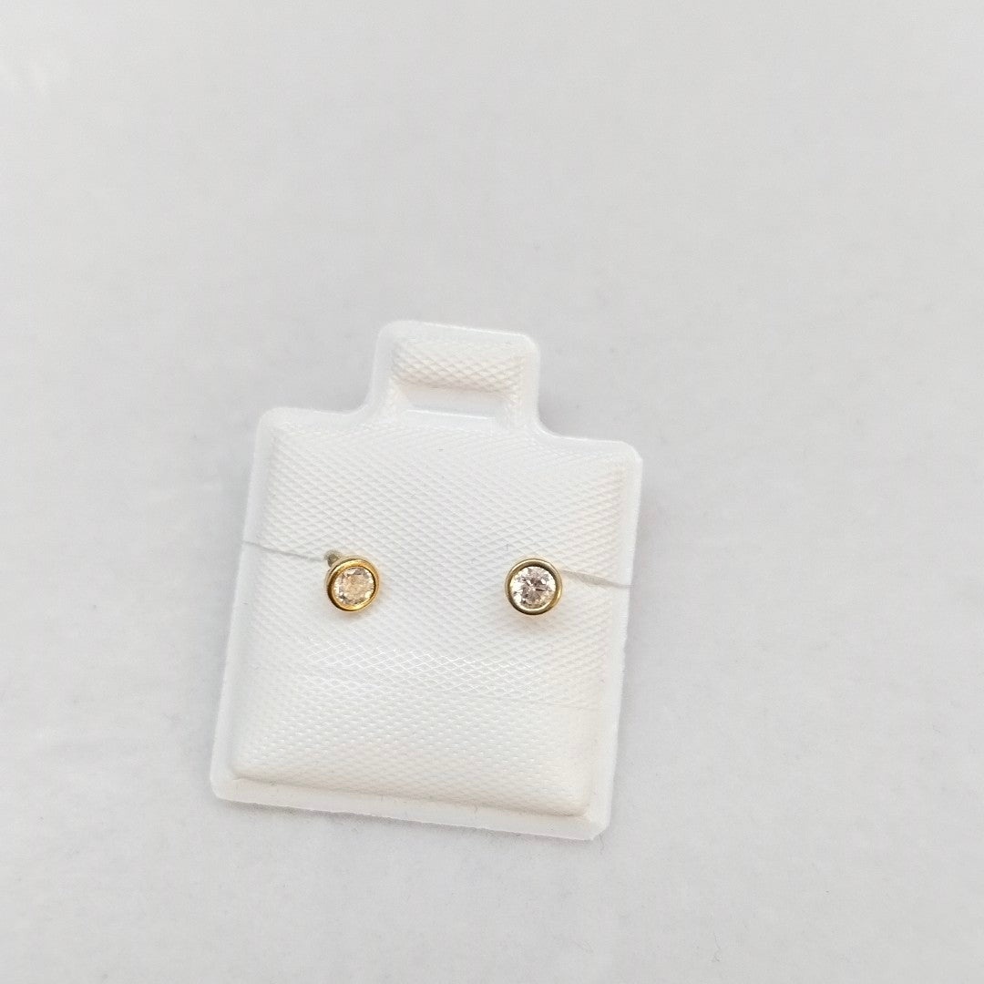 BROQUELES BROQUEL C CIRCONIA 14K 0.1501 GR (NUEVO)