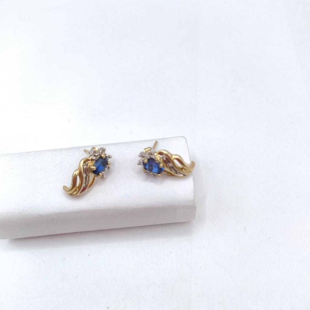 ARETES PAR ORO 10 K 3 GRMS (SEMINUEVO)