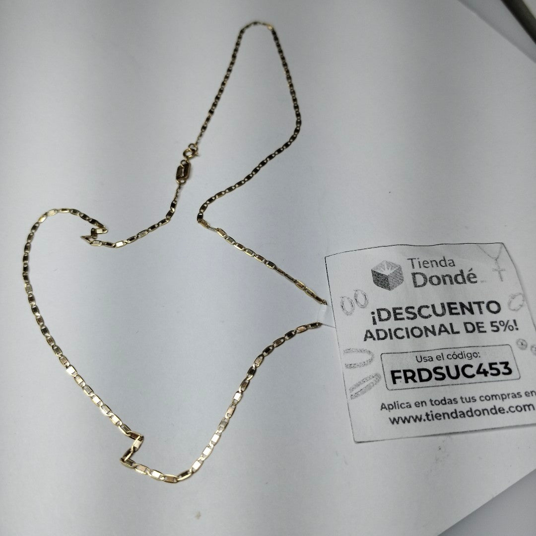 CADENA ORO 14 K 1,70 GRMS (SEMINUEVO)