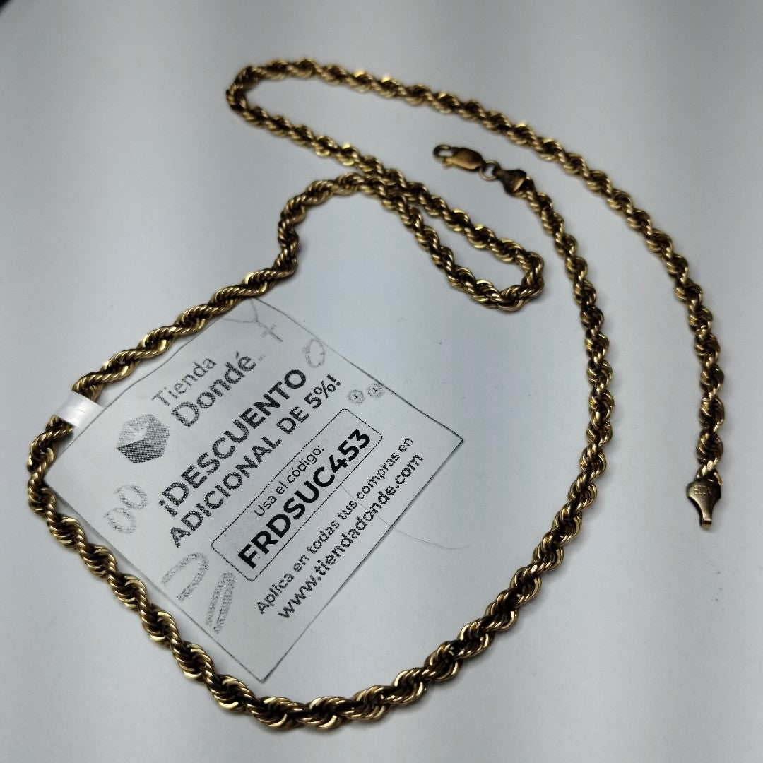 CADENA ORO 10 K 8,30 GRMS (SEMINUEVO)