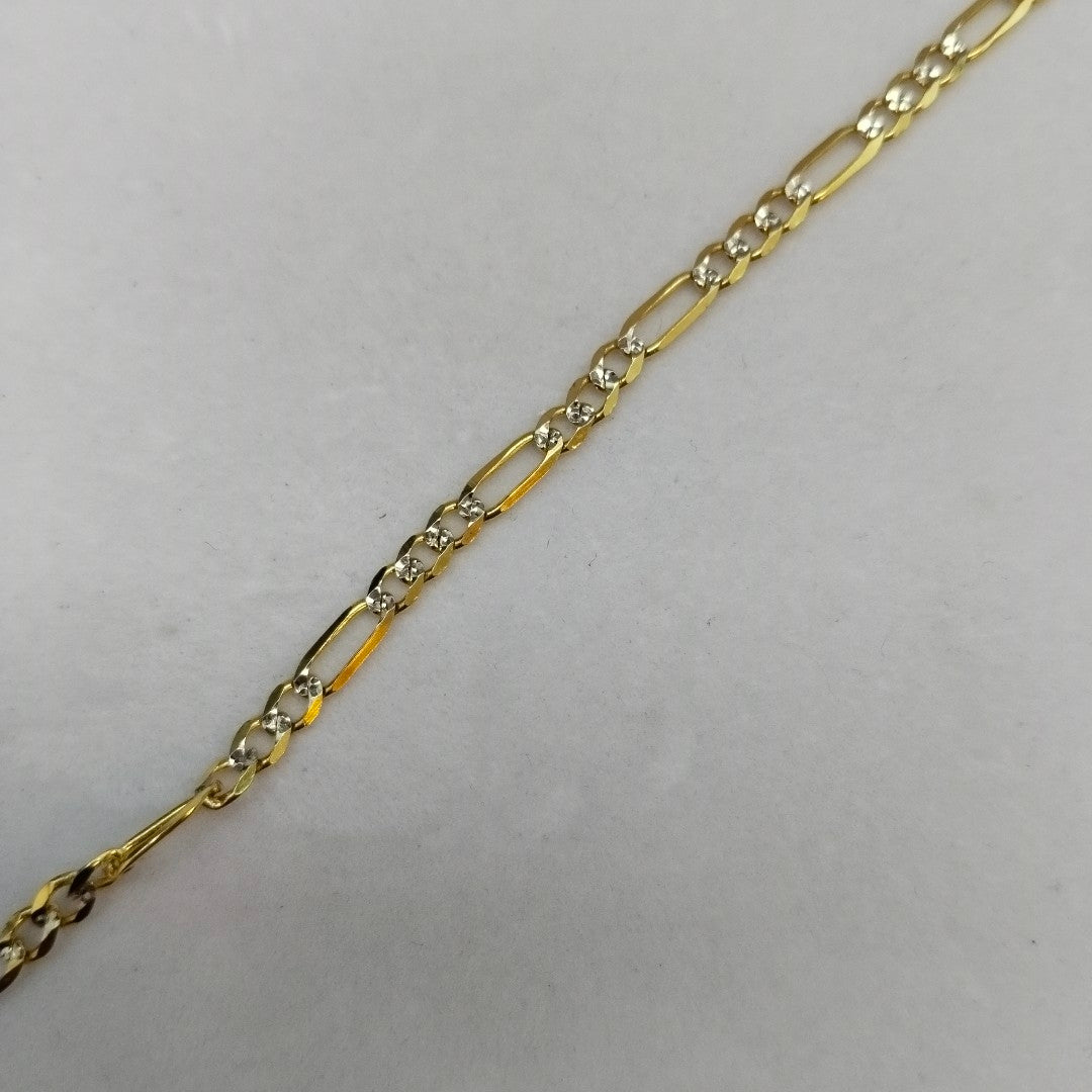 PULSERA 3X1 14K 21 CM 4.6 GR (NUEVO)