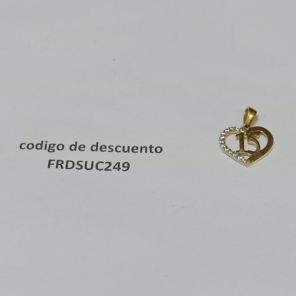 ANILLITO, DIJE ORO 10 K 0.7 GRMS (SEMINUEVO)