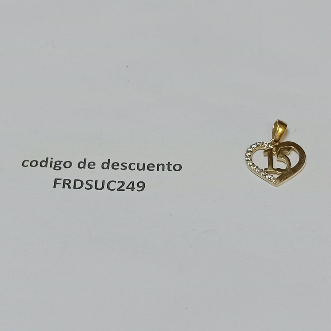 ANILLITO, DIJE ORO 10 K 0.7 GRMS (SEMINUEVO)