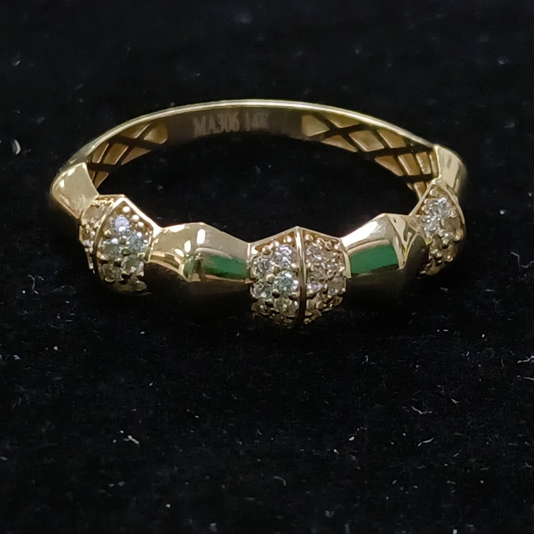 ANILLOS DAMA ORO 14K 1.9 (NUEVO)
