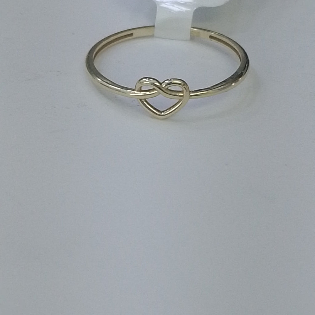 ANILLOS ANILLITO FIG CORAZON 10K TALLA 9 0.9 GR (NUEVO)