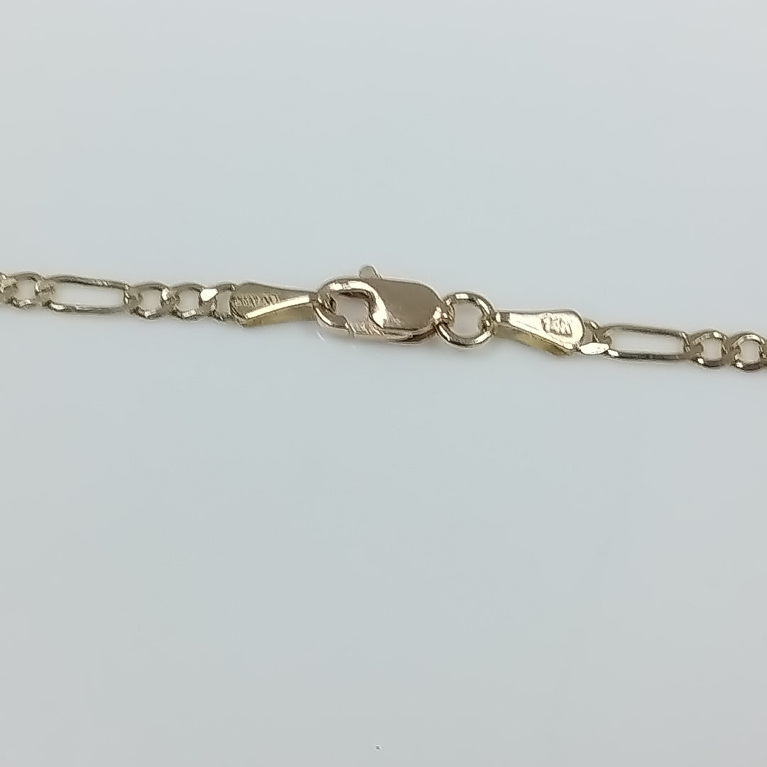 CADENA 3X1 14K 55 CM 4.9 GR (NUEVO)