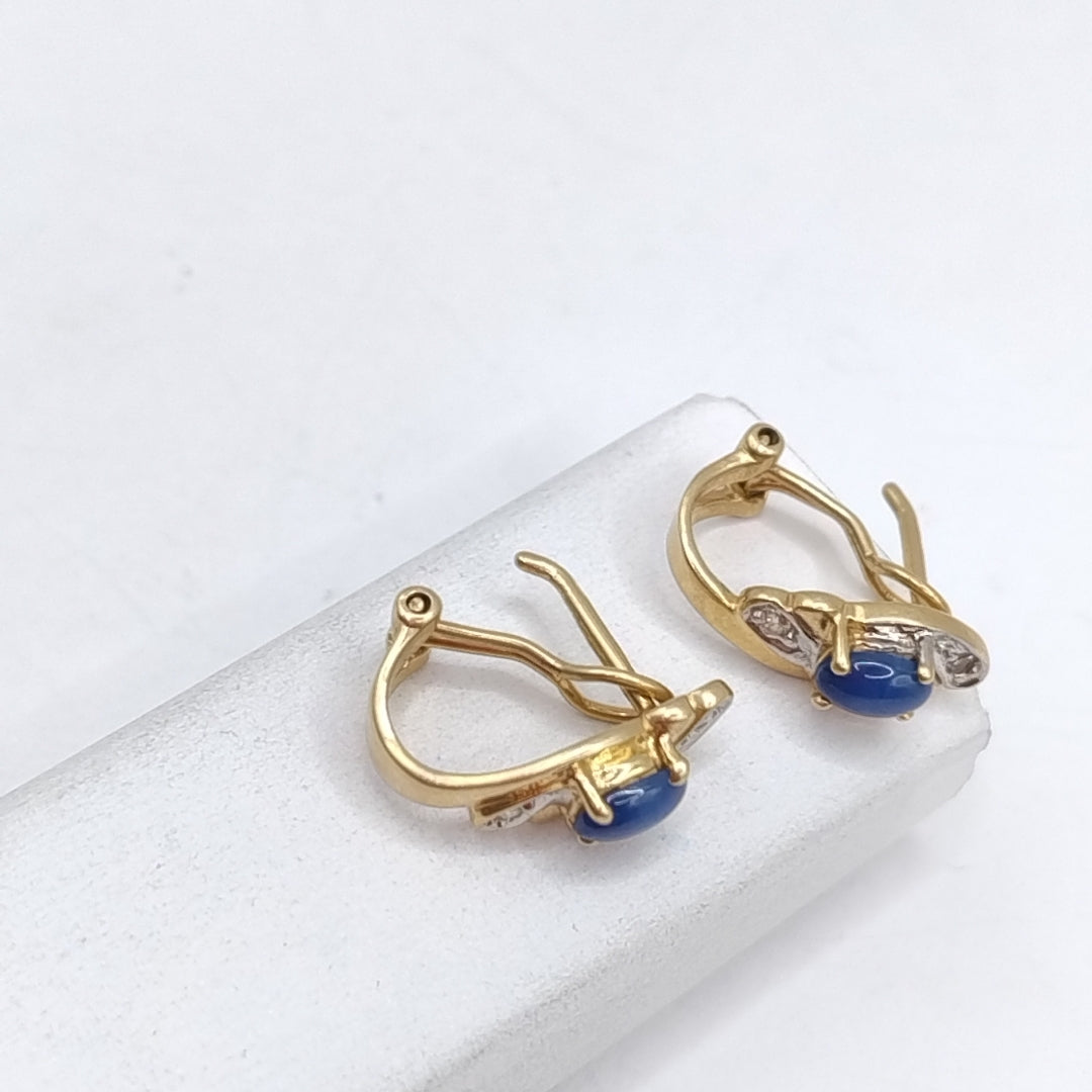ARETES PAR ORO 14 K 4.4 GRMS (SEMINUEVO)