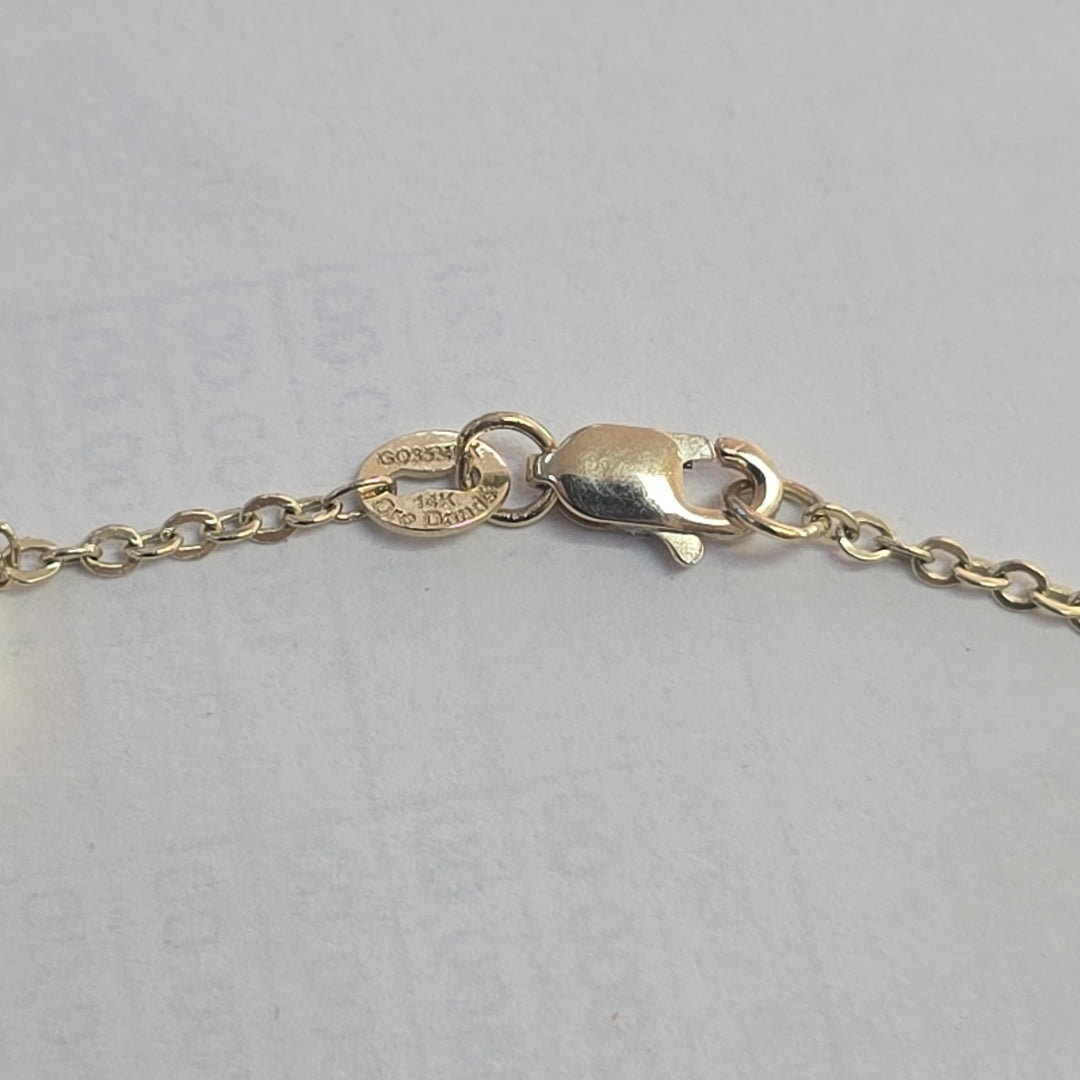 PULSERA ESPECIAL 14K 18 CM 4.2 GR (NUEVO)