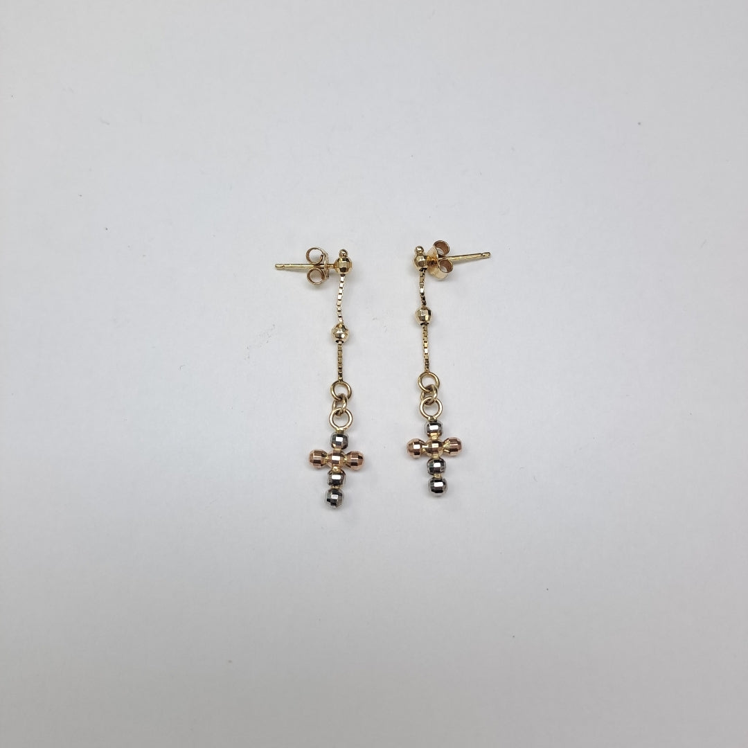 ARETES PAR ORO 10 K 1.7 GRMS (SEMINUEVO)