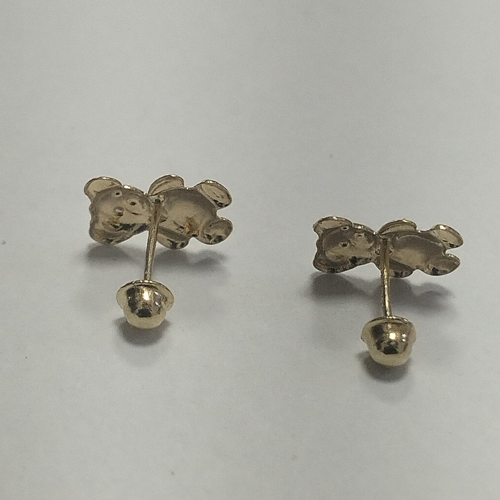 BROQUELES BROQUEL FIG OSO 14K 0.2592 GR (NUEVO)