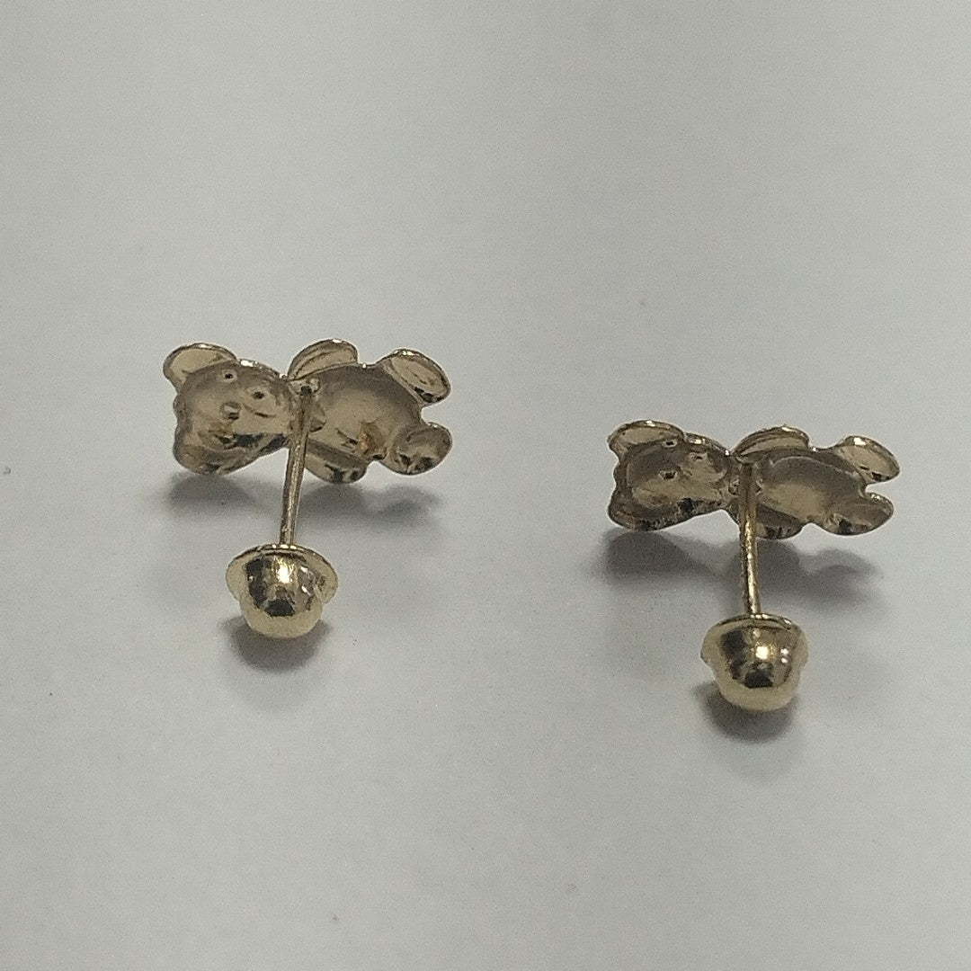 BROQUELES BROQUEL FIG OSO 14K 0.2592 GR (NUEVO)