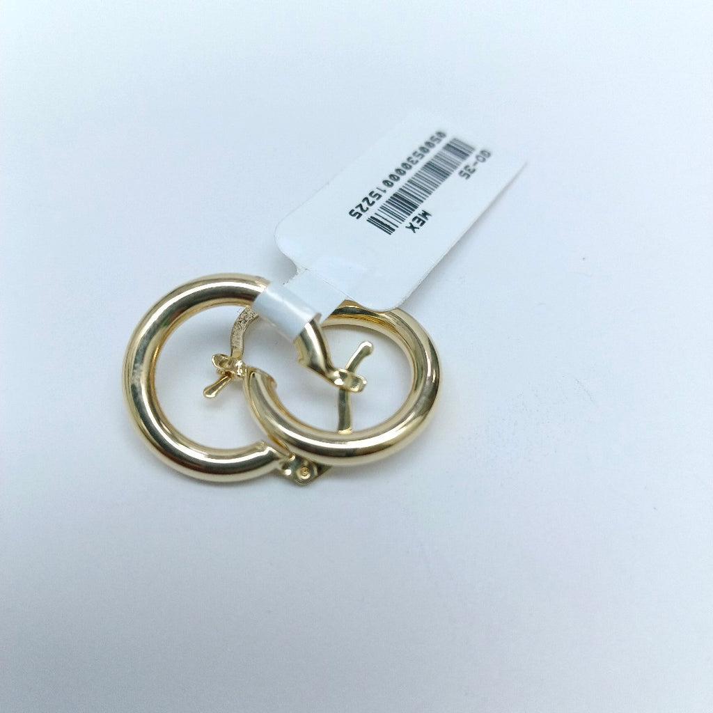 ARETES ARRACADAS 14K 1.5 GR (NUEVO)
