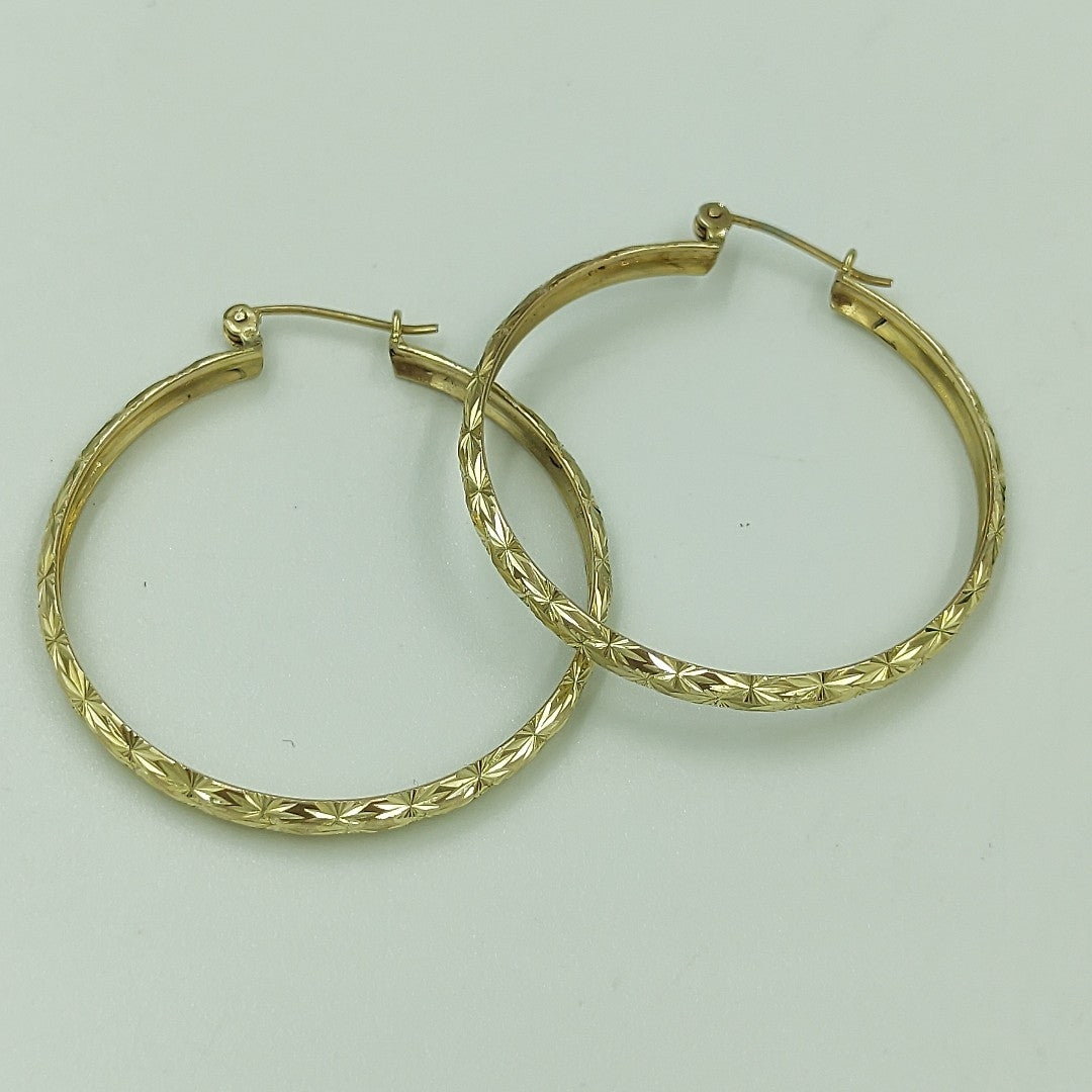 ARRACADAS PAR ORO 10 K 4,30 GRMS (SEMINUEVO)