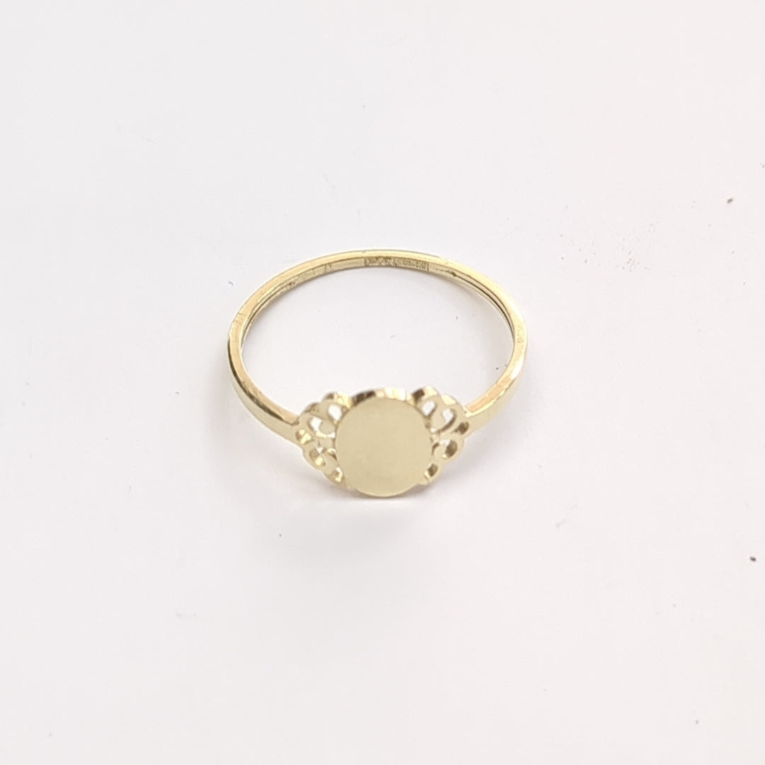 ANILLOS ANILLITO 10K TALLA 8 1 GR (NUEVO)