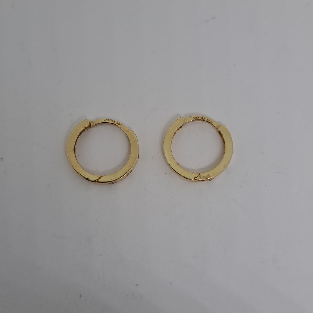 HUGGIES ORO 14K 1.2 (NUEVO)