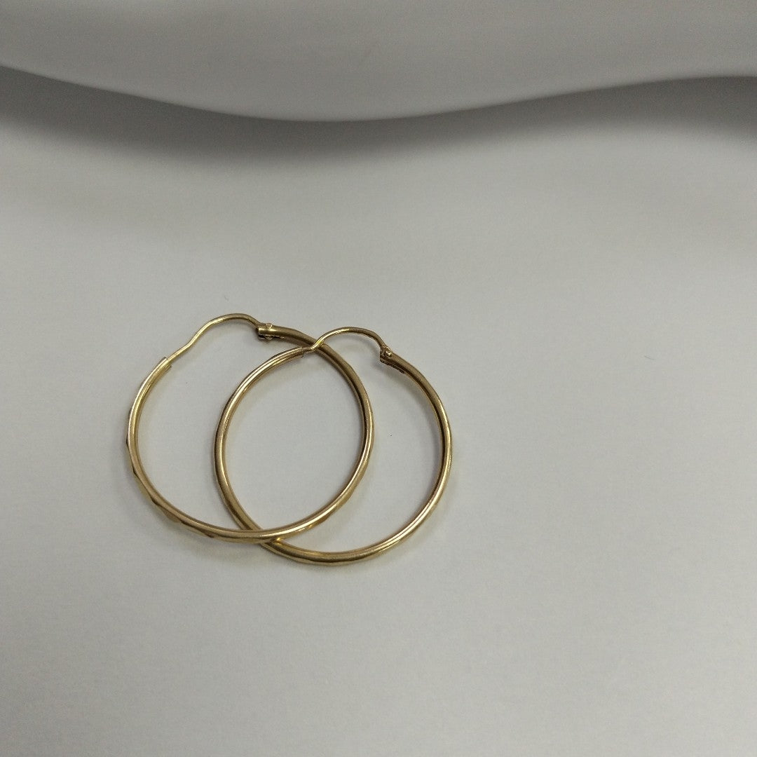 ARRACADAS PAR ORO 10 K 1.4 GRMS (SEMINUEVO)