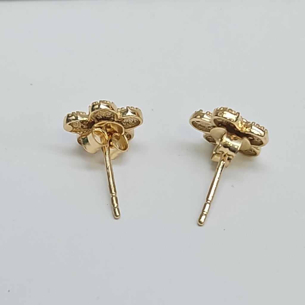 BROQUELES ORO 14K 1.8 (NUEVO)