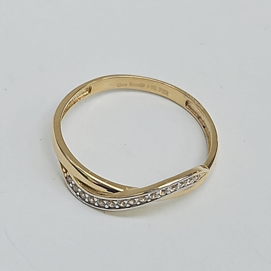 ANILLOS DAMA ORO 14K 1.2 (NUEVO)