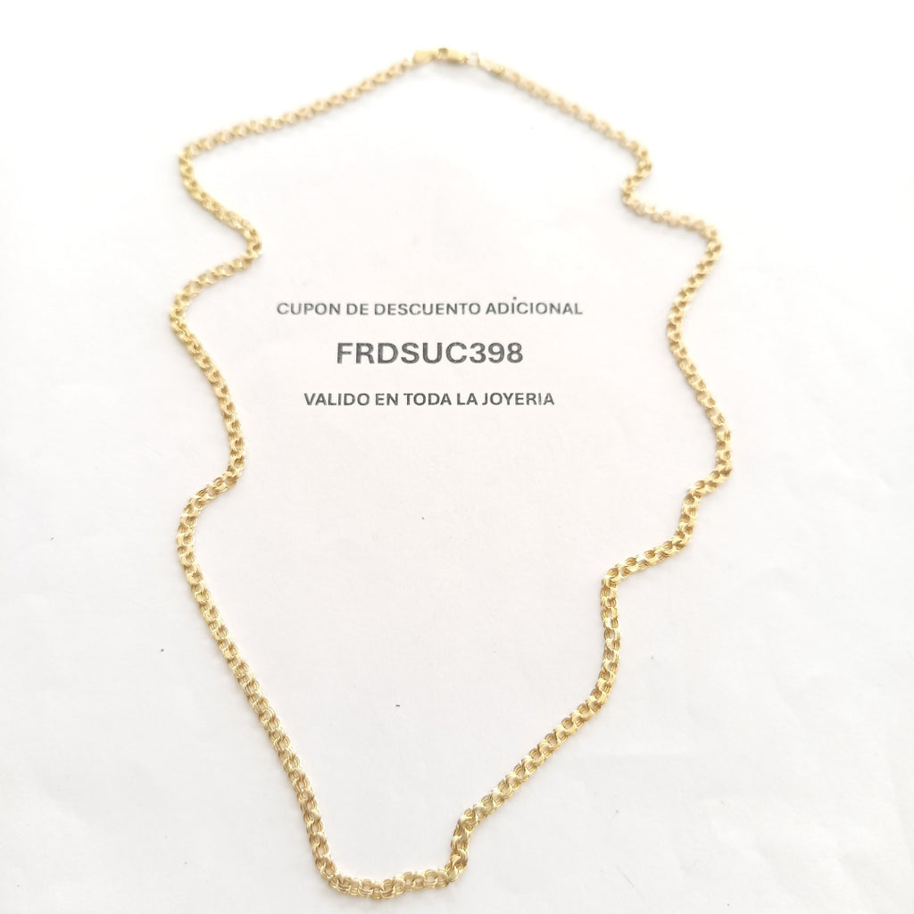 CADENA ORO 10 K 3.1 GRMS (SEMINUEVO)