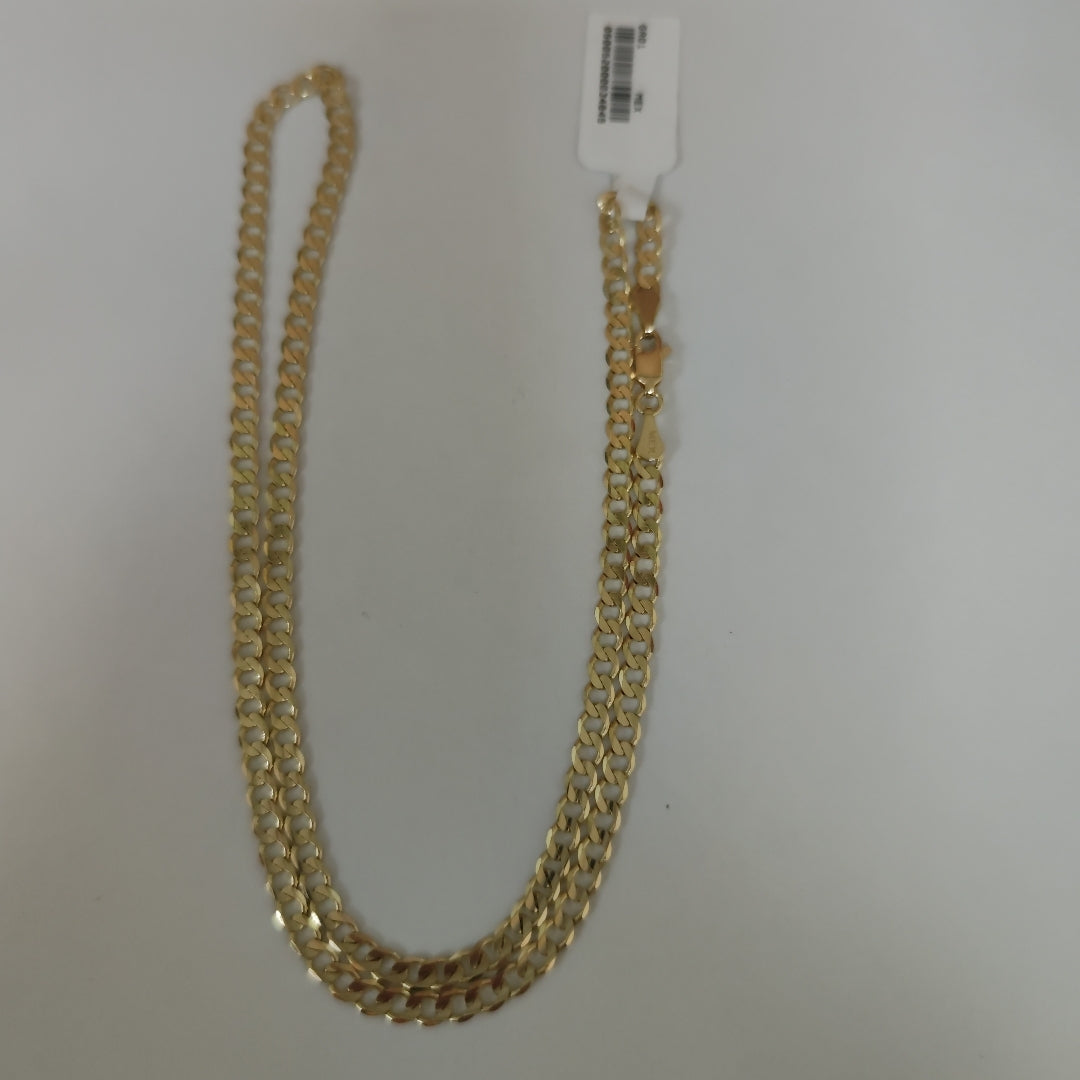 CADENA BARBADA 14K 55 CM 12.7 GR (NUEVO)