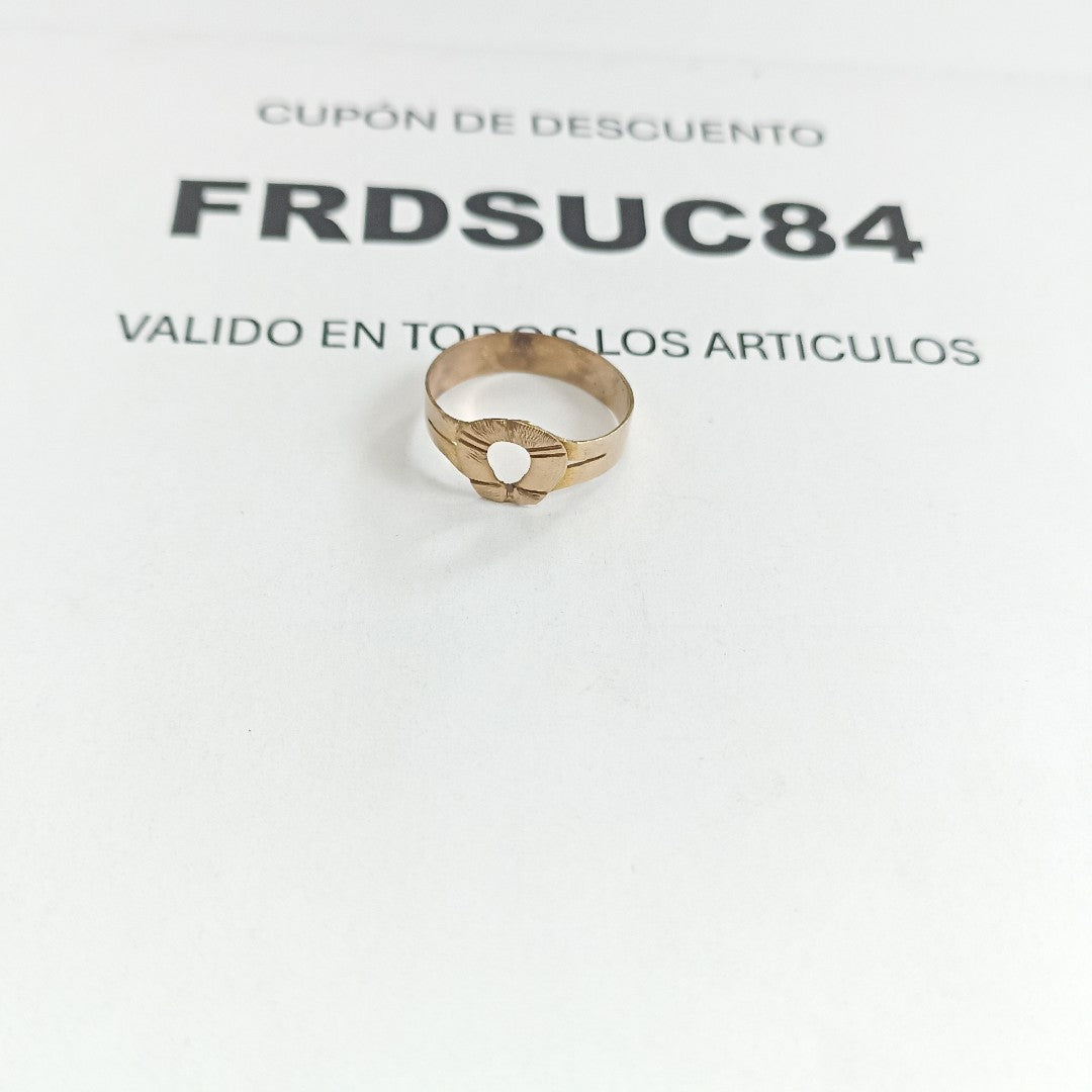 ANILLO ORO 8 K 1.3 GRMS (SEMINUEVO)
