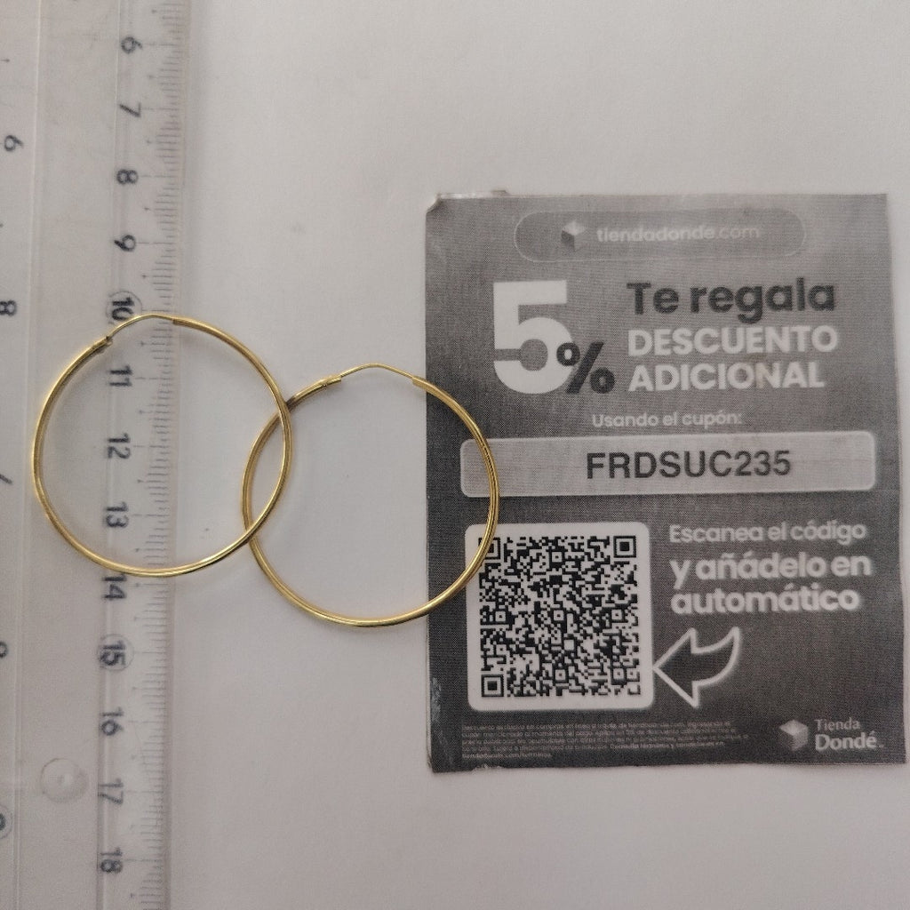 ARRACADAS PAR ORO 10 K 2,00 GRMS (SEMINUEVO)
