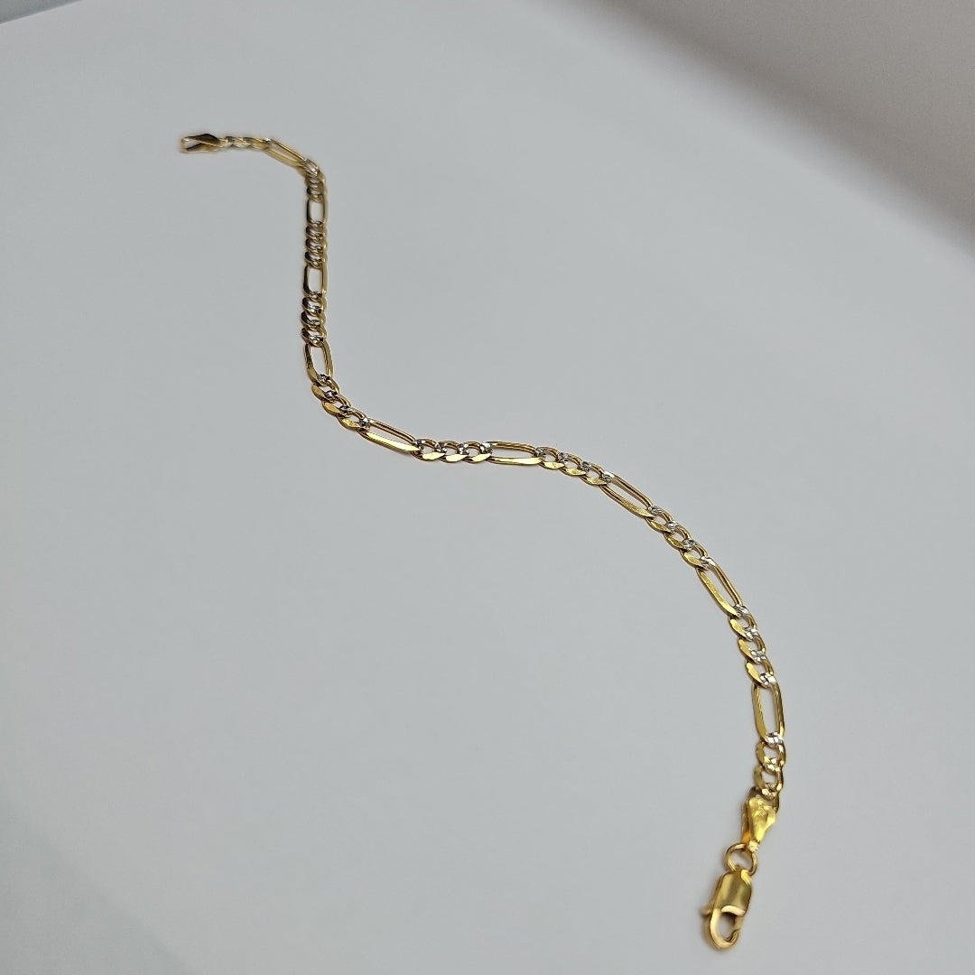PULSERA 3X1 14K 21 CM 4.5 GR (NUEVO)