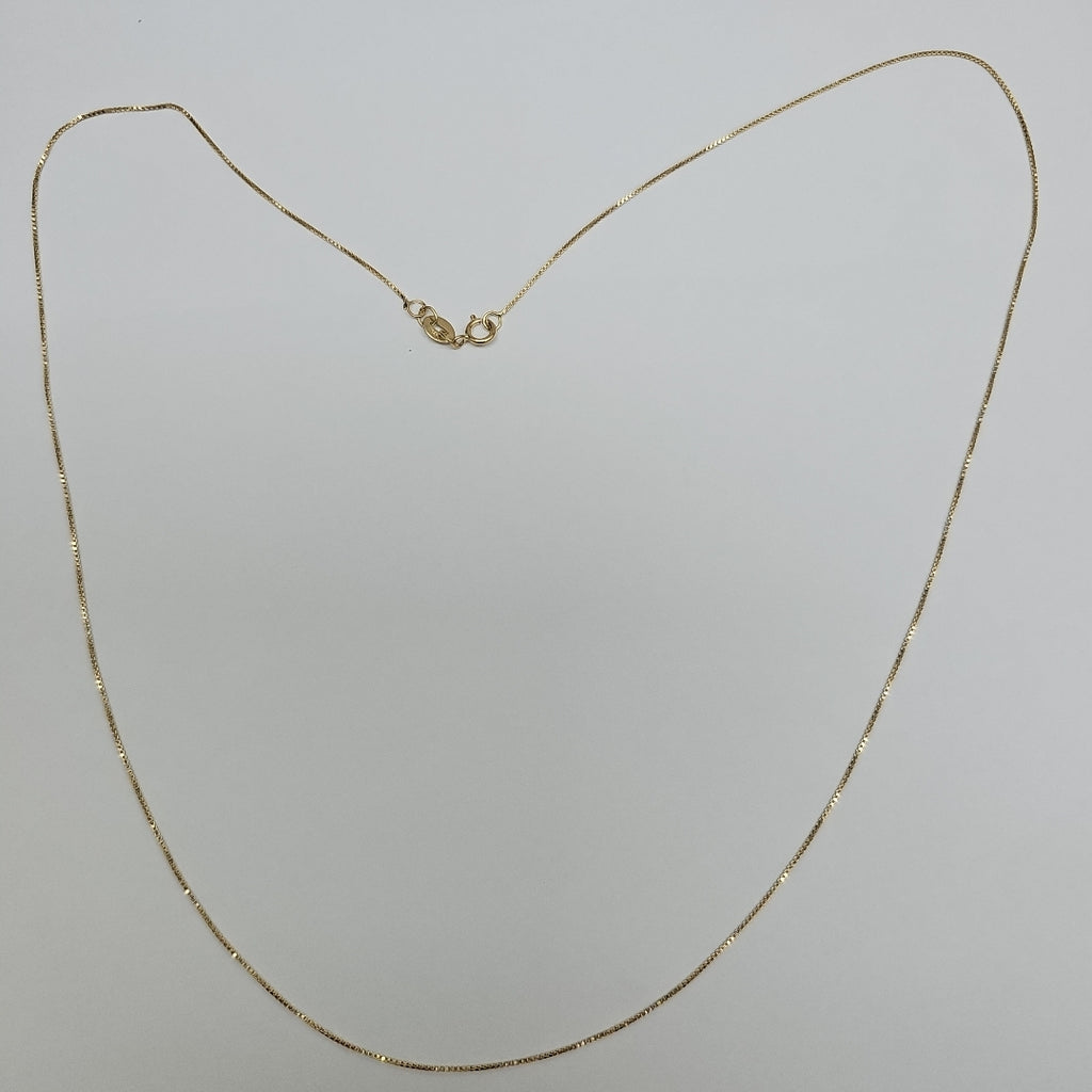 CADENA VENECIANO 14K 55 CM 1.7 GR (NUEVO)